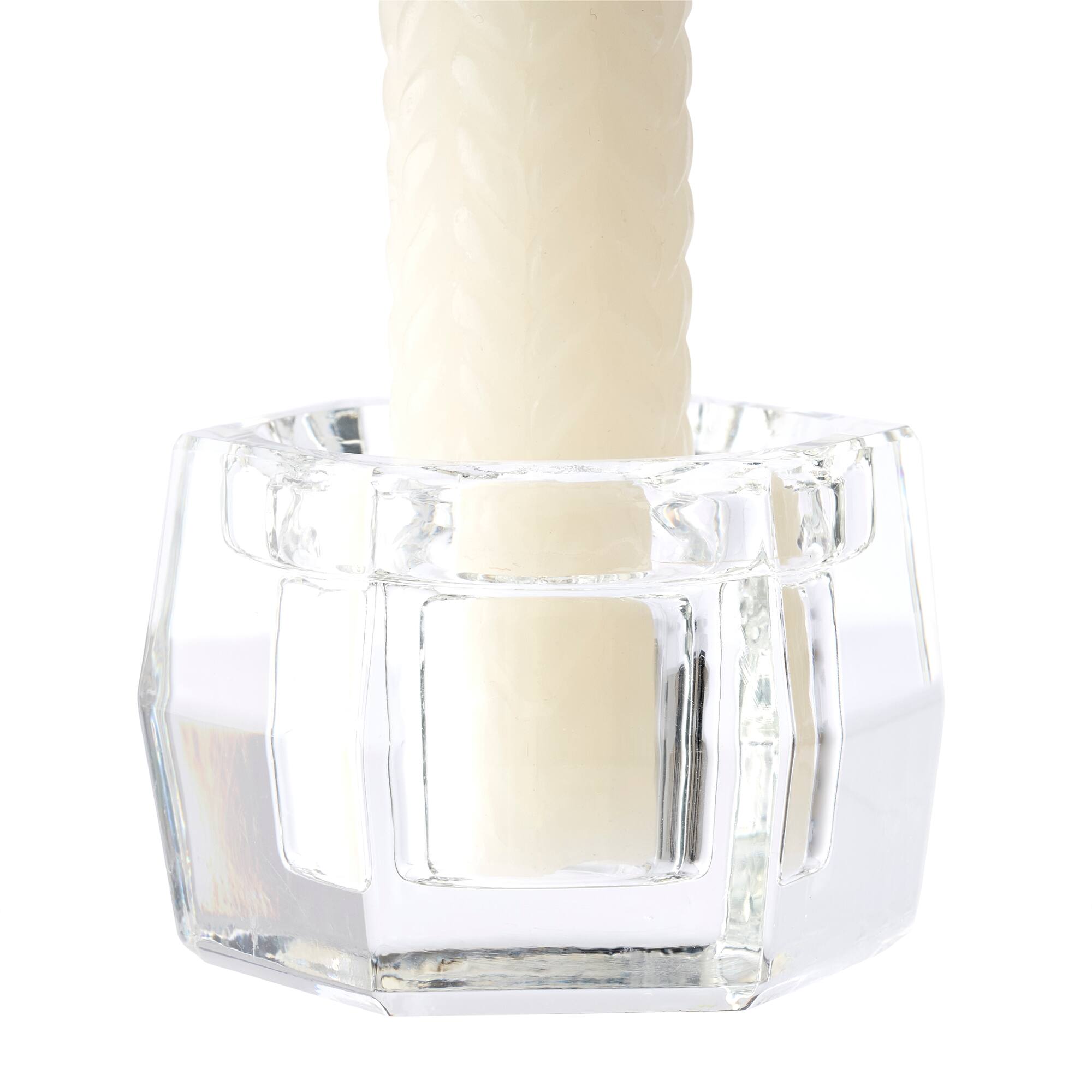 Ashland® Crystal Hexacube Taper Holder